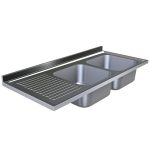 SOL DAMLALIKLI ÇİFTLİ EVYE